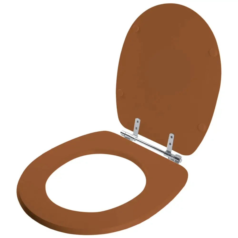 Assento Sanitário Aspen Caramelo para vaso Deca - 2