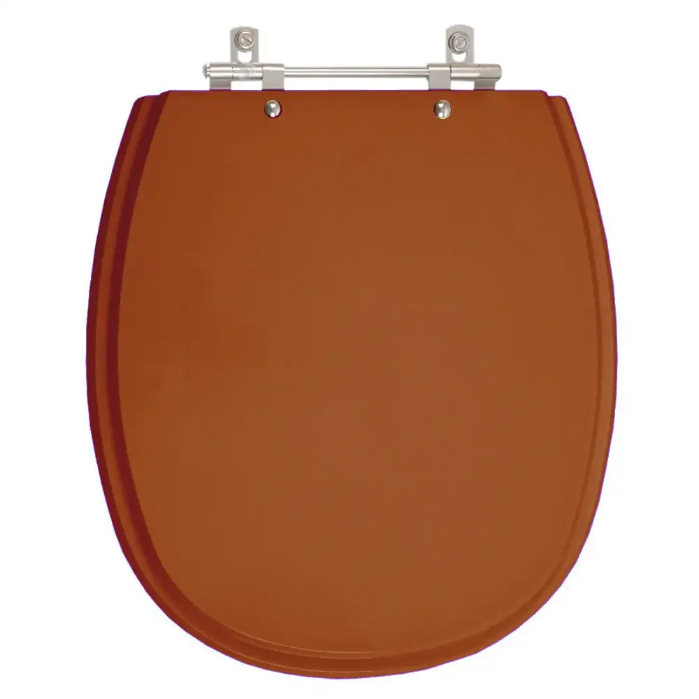Assento Sanitário Aspen Caramelo para vaso Deca - 1