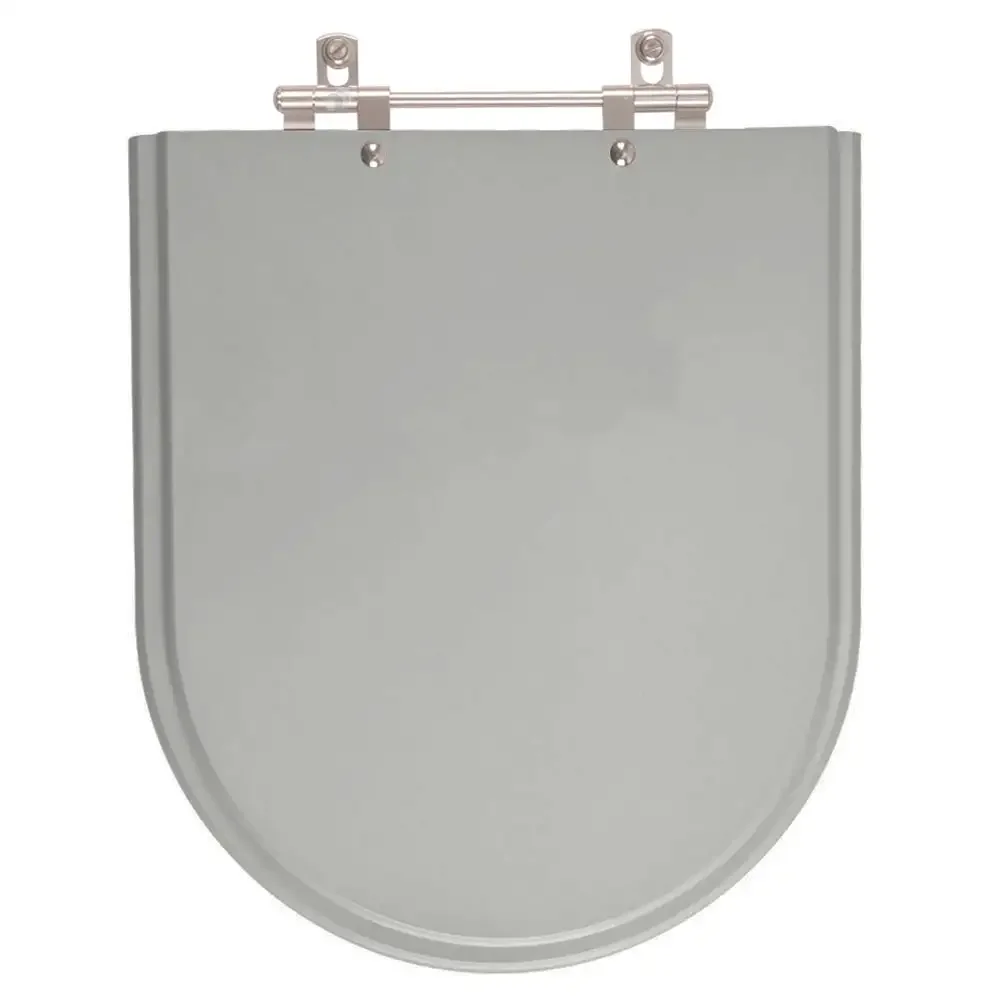 Assento Sanitário Jasmim Cinza Escuro para vaso Fiori - 1