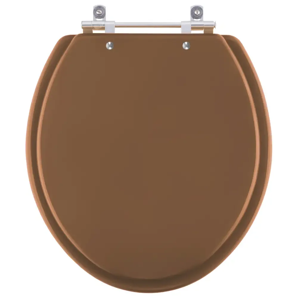 Assento Sanitário Araxá Caramelo para vaso Santa Clara - 1