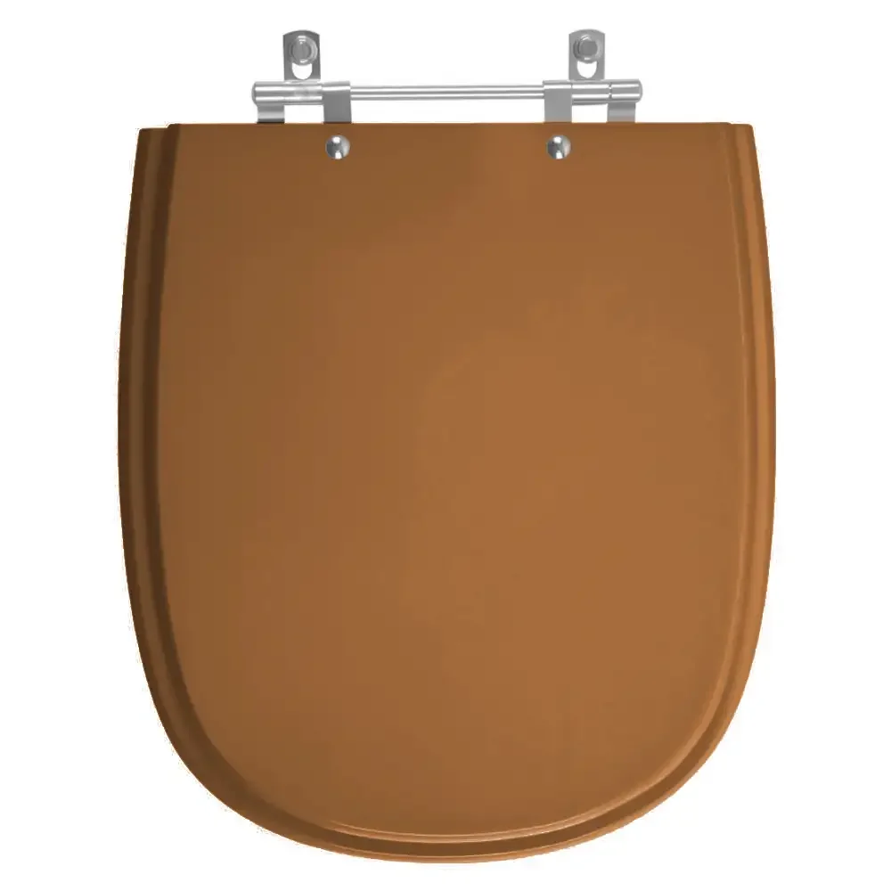 Assento Sanitário Dona Beja Caramelo para vaso Santa Clara - 1