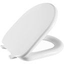 Ver imagem 1 de Assento Sanitário Astra Almofadado Riviera Branco para Vaso Celite