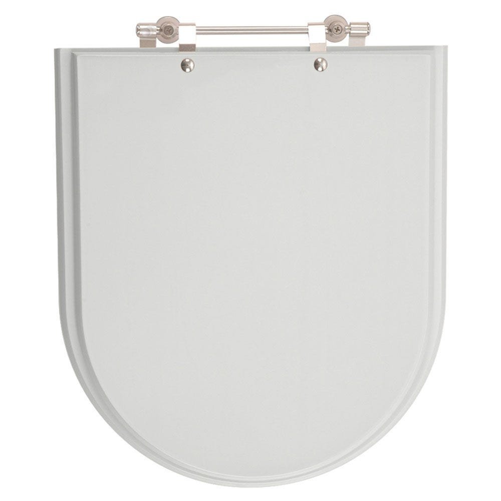 Assento Sanitário Duomo Plus Cinza Real Para Louça Deca - 1