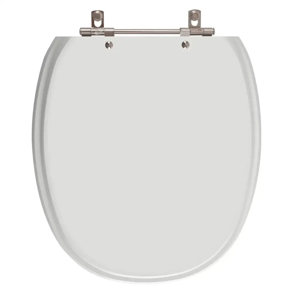 Assento Sanitário Ascot Sterling Silver (Cinza Claro) Para Louça Ideal Standard - 1