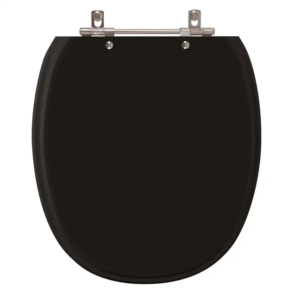 Assento Sanitário Ascot Premium Ebony (Preto) Para Louça Ideal Standard - 1