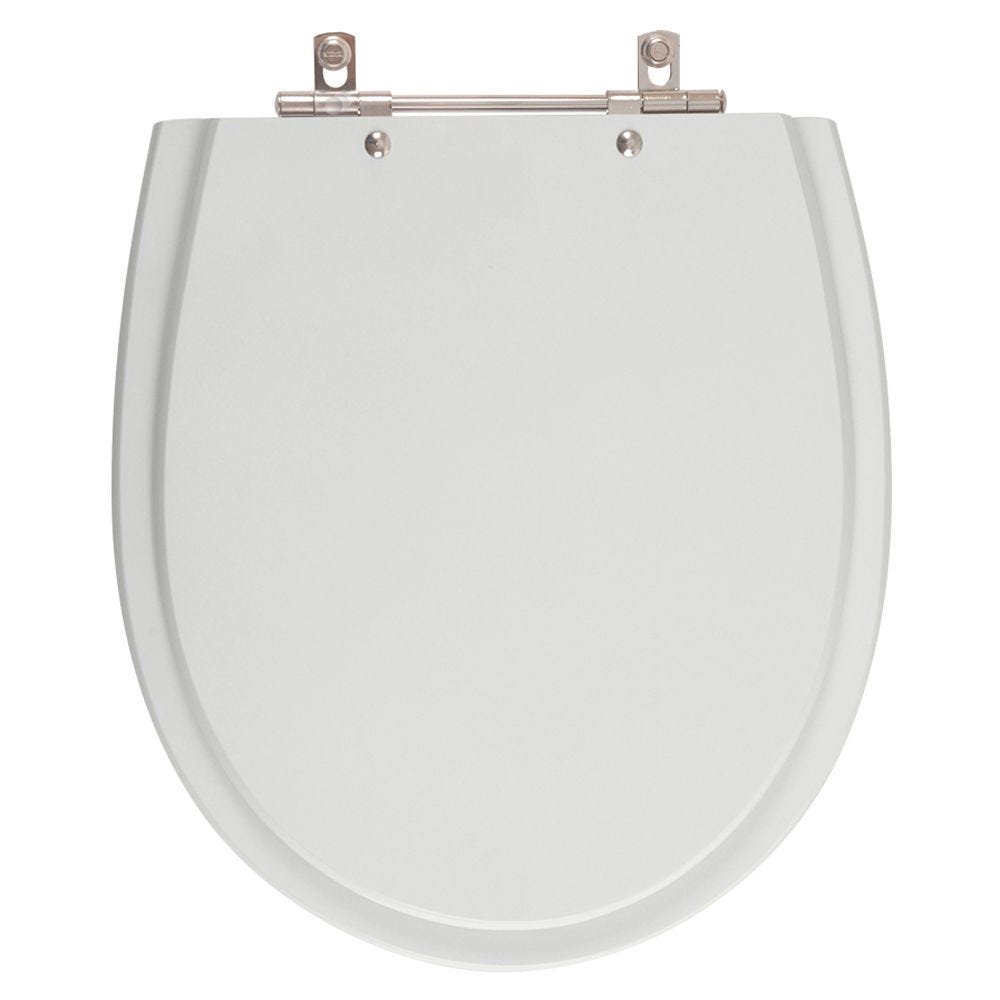 Assento Sanitário Polo Cinza Para Louça Hervy - 1