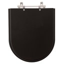 Ver imagem 1 de Assento Sanitário Jasmin Preto Para Louça Fiori