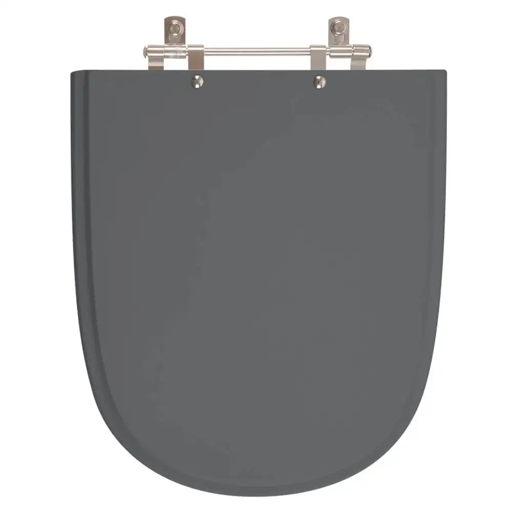 Assento Sanitário Ezedra Cinza Quartzo (Cinza Escuro) Para Louça Ideal Standard - 1