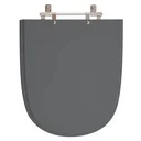 Ver imagem 1 de Assento Sanitário Ezedra Cinza Quartzo (Cinza Escuro) Para Louça Ideal Standard