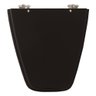 Assento Sanitário Plaza Premium Ebony (Preto) Para Louça Ideal Standard - 1