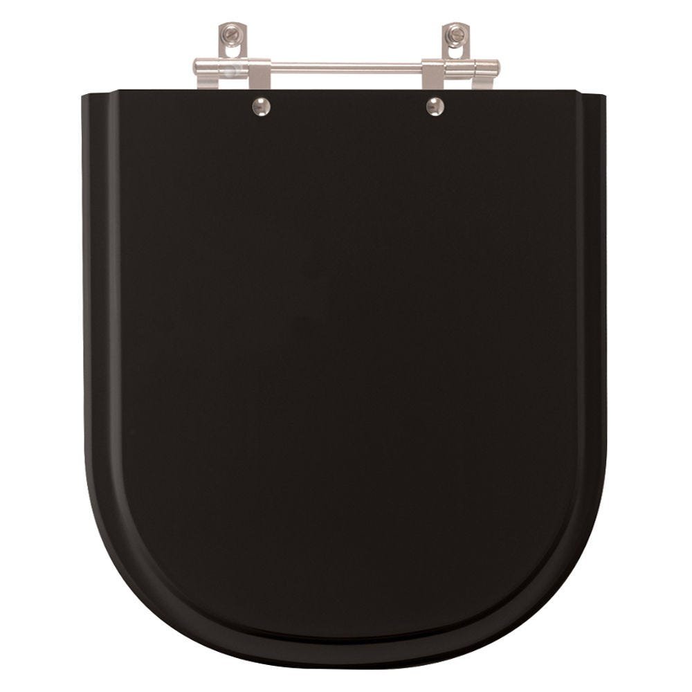 Assento Sanitário Life Preto Para Louça Celite - 1