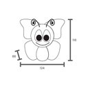 Ver imagem 3 de Luz Noturna Taschibra Led Farfalla com Sensor com Controle da Luz 0,5w Bivolt Rosa