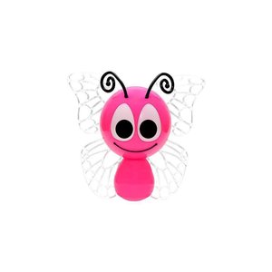 Luz Noturna Taschibra Led Farfalla com Sensor com Controle da Luz 0,5w Bivolt Rosa