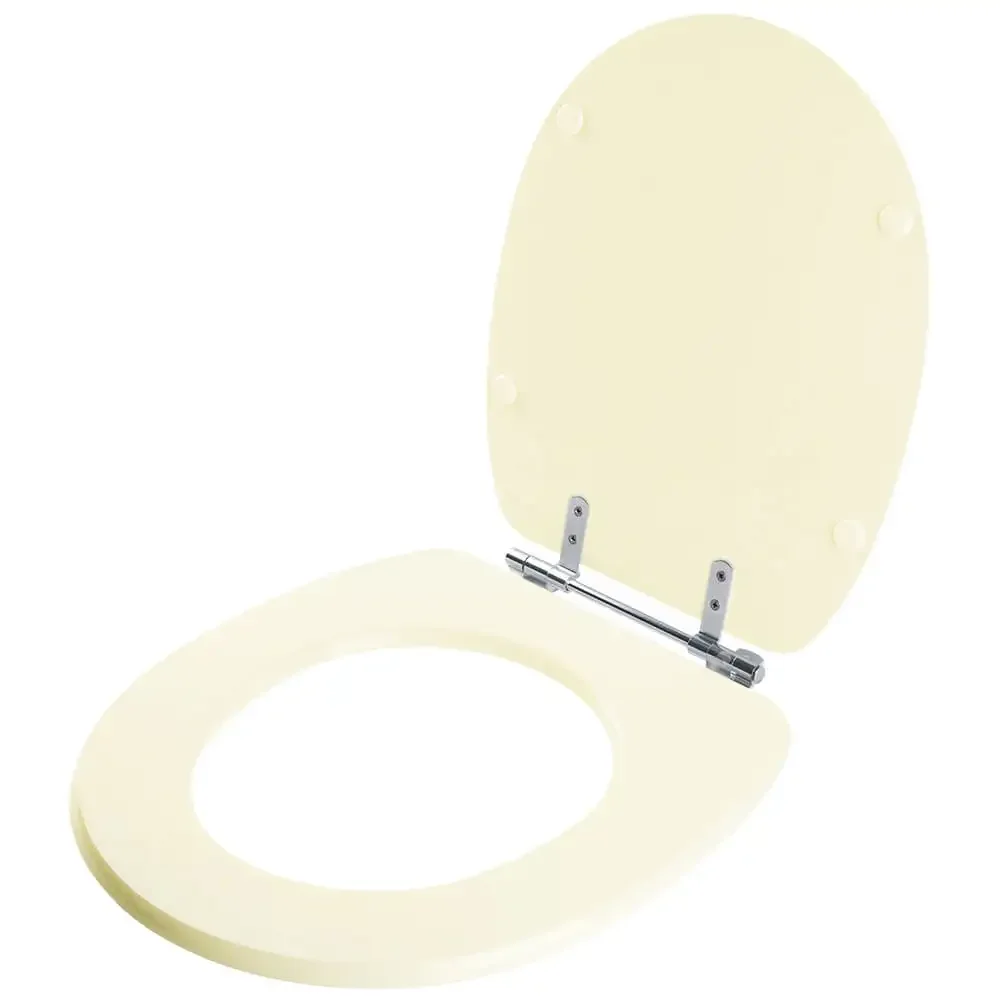 Tampa de Vaso Poliester Fast Bege | Creme para bacia Deca - 2