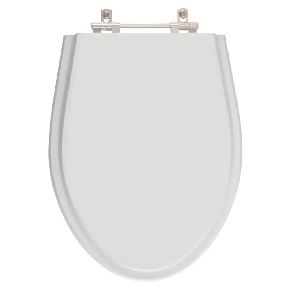 Tampa de Vaso Absolute Sterling Silver (Cinza Claro) Para Bacia Ideal Standart - 1