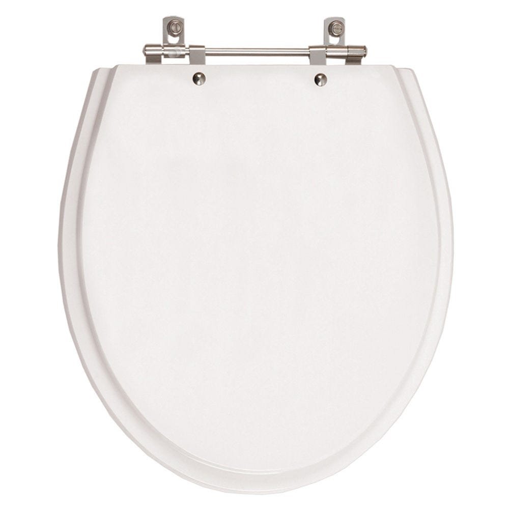 Assento Sanitário Poliéster com Amortecedor Windsor Branco para Vaso Deca - 1
