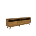 Ver imagem 7 de Painel Piso Teto New Guaporé com Rack Bancada Selene New Luna Cumaru - Madetec