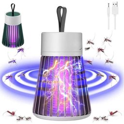Luminaria Led Repelente Mata Mosquito Eletrico Luz Ultravioleta - 8