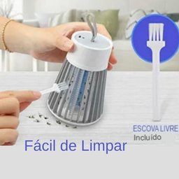 Luminaria Led Repelente Mata Mosquito Eletrico Luz Ultravioleta - 4