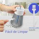 Ver imagem 4 de Luminaria Led Repelente Mata Mosquito Eletrico Luz Ultravioleta