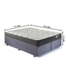 Cama Box King com Baú 193x203 com Colchão Adapto Molas Ensacadas Ecoflex Suede - 3
