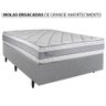Cama Box com Cabeceira Herval Casal Alba, 65x138x188 cm, Molas Ensacadas - 2
