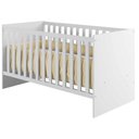 Ver mais imagens de Berço com Guarda Roupa Infantil Life 2186 Vittoria 6 Portas 2 Gavetas MDF e MDP 132,4cm Branco