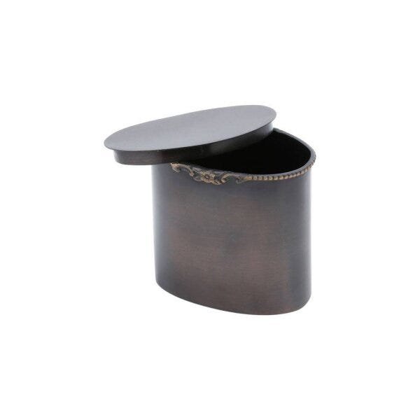 Porta Algodão de Ferro Fundido 11cmx6cmx11cm Rojemac - 2