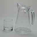 Ver imagem 2 de Jogo 5 Peças Jogo de Refresco de Vidro 1,5L/270ml Transparente 21.0x13.0x13.0cm