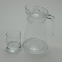 Ver mais imagens de Jogo 5 Peças Jogo de Refresco de Vidro 1,5L/270ml Transparente 21.0x13.0x13.0cm