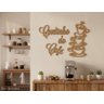Cantinho do Café Decoração Mdf 6mm Placa Aplique 4 Peças - 3