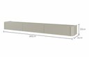 Ver imagem 3 de Conjunto Painel Dominus + Nicho Union Nicho Off White 3 Gavetas sem LED Mavaular