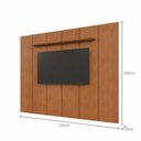 Ver imagem 6 de Conjunto Painel Dominus + Nicho Union Nicho Off White 3 Gavetas sem LED Mavaular