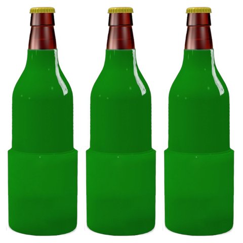 Kit 3 Porta Garrafa Cerveja Térmico Gel Fri-ice Conserva P/ 2 Horas