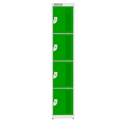 Guarda Volume de Aço 4 Portas - Nk 1334 Compatível com Capacete - 2
