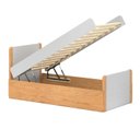 Ver imagem 2 de Cama solteiro bau Flow em Madeira Maciça