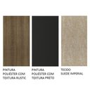 Ver imagem 2 de Conjunto Sala De Jantar Mesa Tampo De Vidro 4 Cadeiras Rust