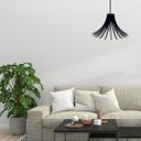 Ver imagem 2 de Luminária Teto tipo Pendente DALIA MDF - Completa - Cor: Preta