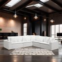 Ver imagem 5 de Sofá Modular Rivieira 280cm Linho - Meu Estofado:creme