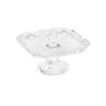 Fruteira Quadrada com Pé Estrelado de Cristal 17,4cmx17,4cmx9,5cm Rojemac - 2