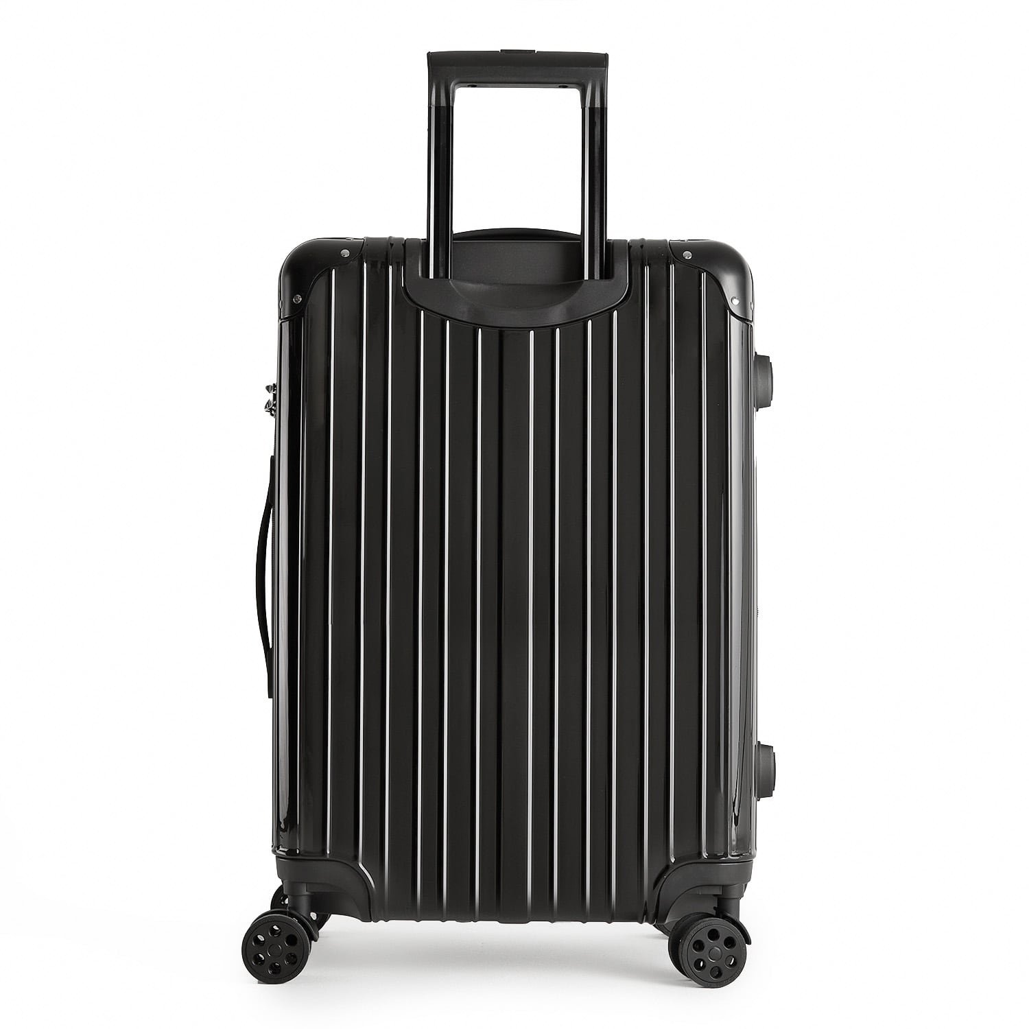 Mala de Viagem Grande 32kg Abs Policarbonato com Expasor Brasil Maloa:preto - 11