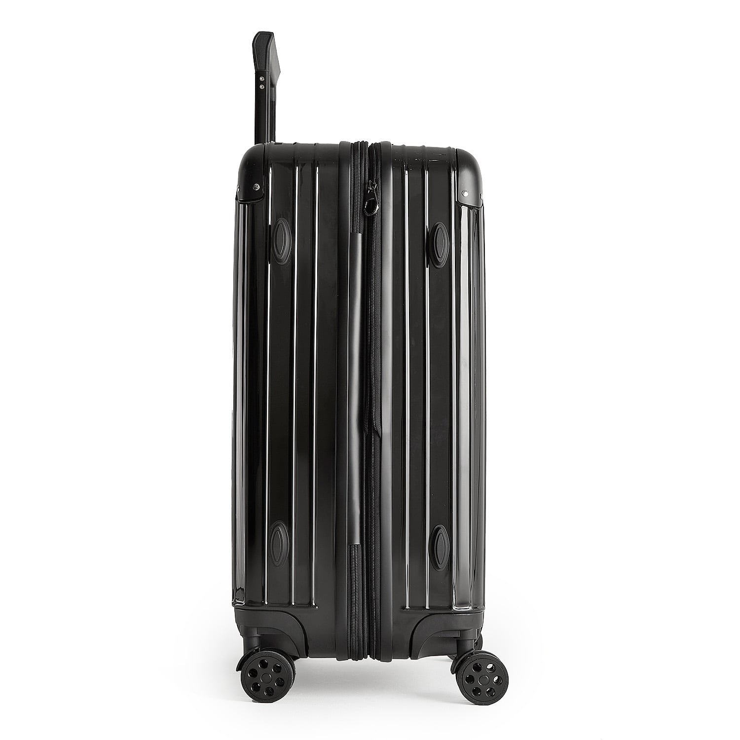 Mala de Viagem Grande 32kg Abs Policarbonato com Expasor Brasil Maloa:preto - 8