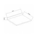 Ver imagem 2 de Tampo para Balcão 70cm Cozinha Modulada Cristal Mdf 25mm Cor:mineral