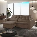 Ver imagem 6 de Sofá Exclusive Retrátil e Reclinável 210cm Braço 25cm Meu Sofá Online