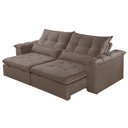 Ver imagem 1 de Sofá Exclusive Retrátil e Reclinável 210cm Braço 25cm Meu Sofá Online