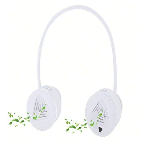 Ventilador de Pescoço Esporte 5 Velocidades Usb Bateria Recarregavel Flexivel Exercicio Atividade