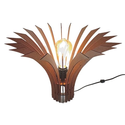 Abajur de Mesa em MDF