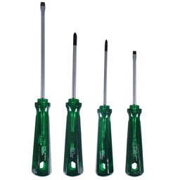 Jogo Chaves de Fenda e Phillips com 4 Peças Belzer - 1