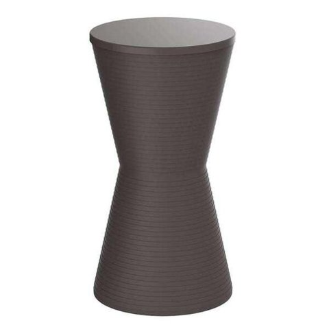 Banqueta Dub Im In Área Externa e Interna Polipropileno Cinza Mushroom 56,3 Cm (altura)