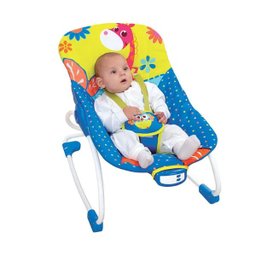 Cadeirinha de Balanço Musical Vibratória Rocker Azul Mastela - 2 Cadeirinha de Balanço Musical Vibratória Rocker Azul Mastela - 2